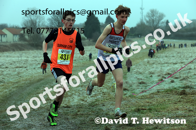 Mens under-17s 2025 Start Fitness NEHL, Wrekenton, Gateshead. Photo: David T. Hewitson/Sports for All Pics